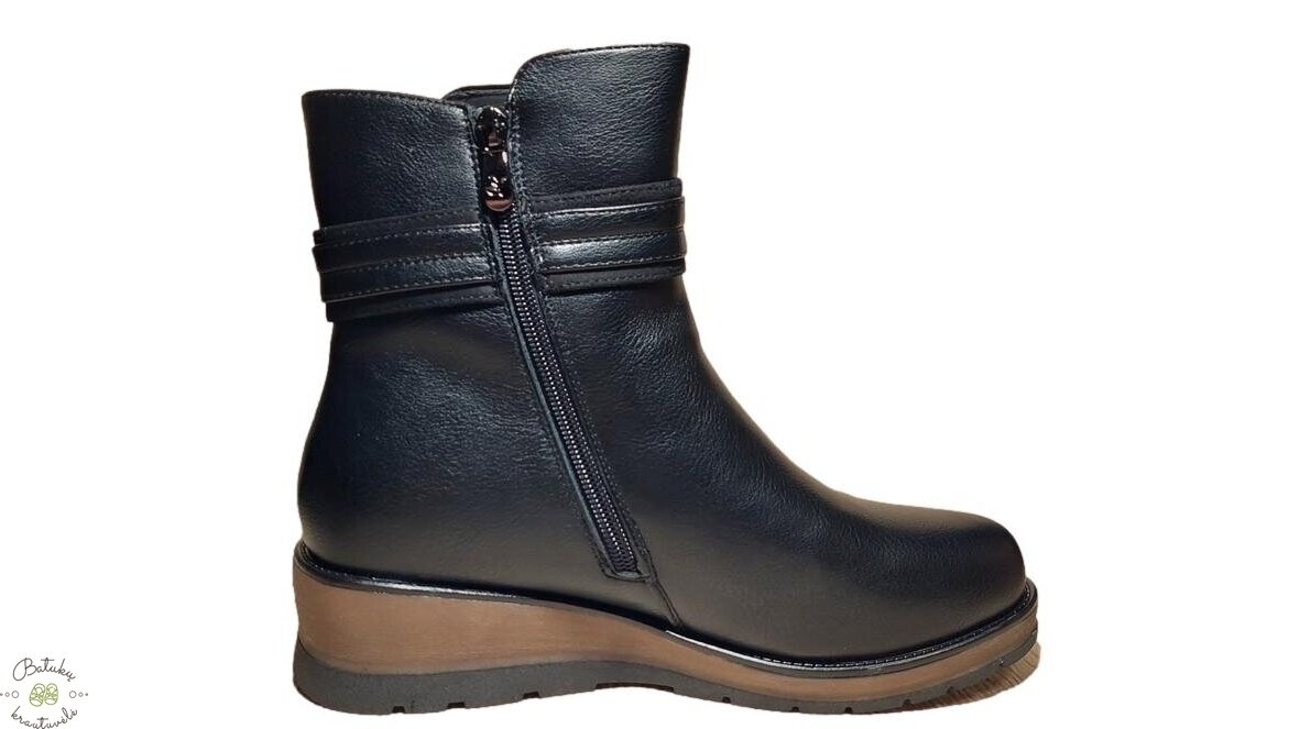 Aotoria žieminiai batai su sagtele (39-43) Black 3 Aotoria žieminiai batai su sagtele (39-43) Black 3