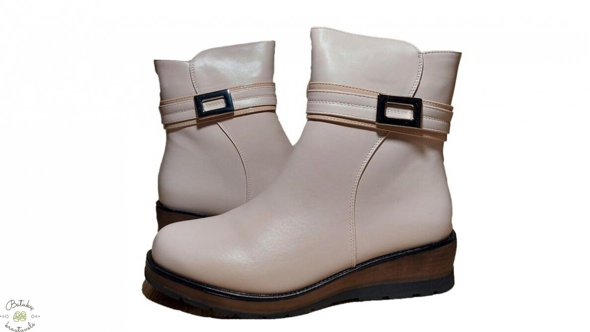 Aotoria žieminiai batai su sagtele (39-43) Beige 1 Aotoria žieminiai batai su sagtele (39-43) Beige 1