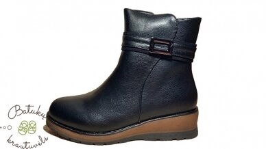 Aotoria žieminiai batai su sagtele (39-43) Black 2 Aotoria žieminiai batai su sagtele (39-43) Black 2