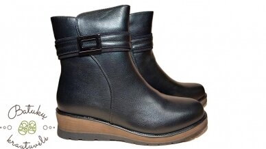 Aotoria žieminiai batai su sagtele (39-43) Black Aotoria žieminiai batai su sagtele (39-43) Black