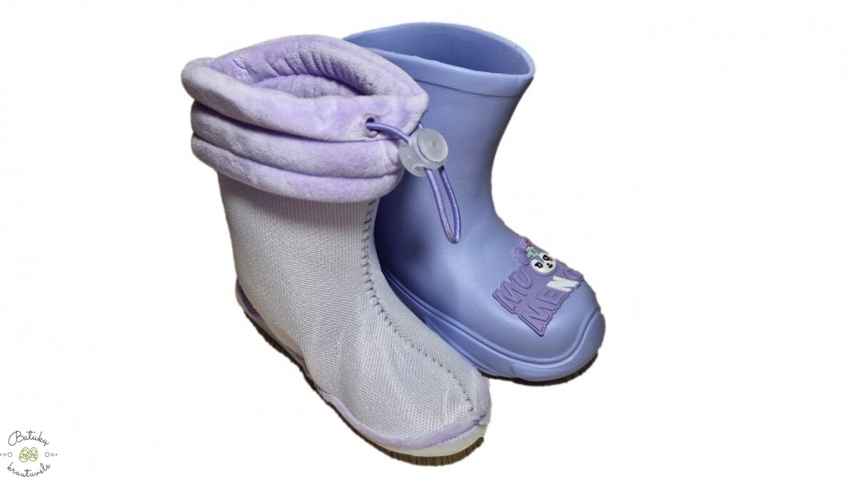 Apawwa botai su kiškiu priekyje (25-30) Purple 5 Apawwa botai su kiškiu priekyje (25-30) Purple 5