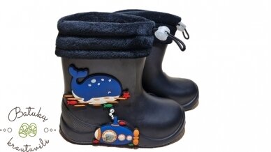 Apawwa botai  su banginiu (25-30) Black