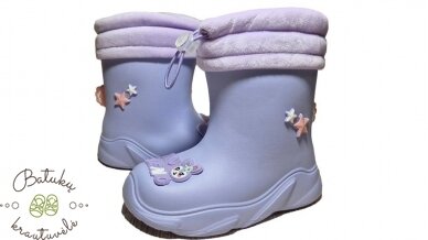 Apawwa botai su kiškiu priekyje (25-30) Purple 1 Apawwa botai su kiškiu priekyje (25-30) Purple 1