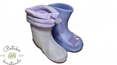 Apawwa botai su kiškiu priekyje (25-30) Purple 5 Apawwa botai su kiškiu priekyje (25-30) Purple 5