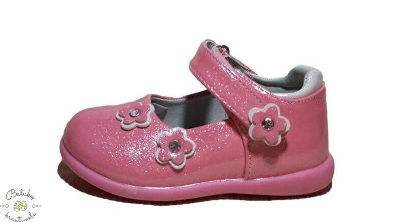 Clibee bateliai su gėlytėmis (20-25) PINK 2