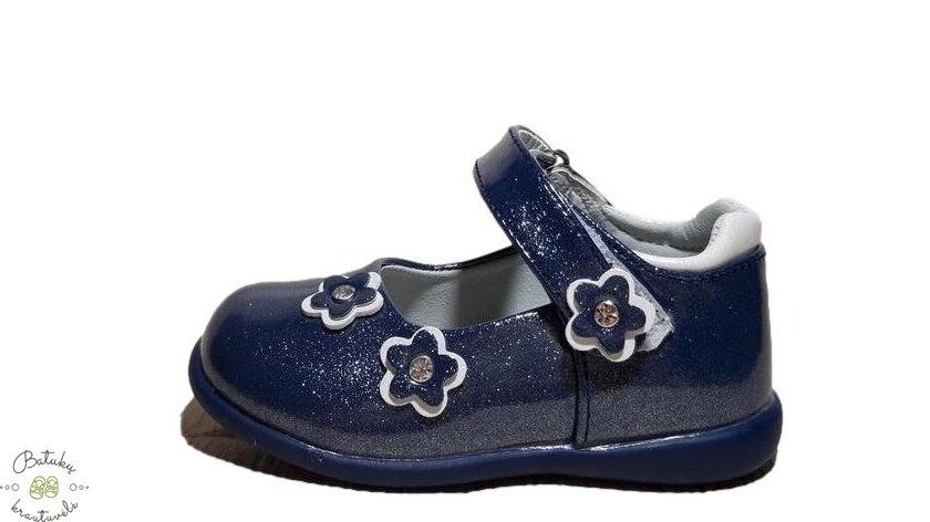 Clibee bateliai su gėlytėmis (20-25) BLUE 2