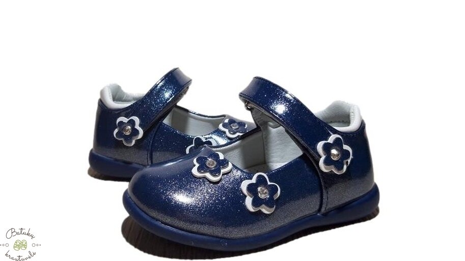 Clibee bateliai su gėlytėmis (20-25) BLUE 1