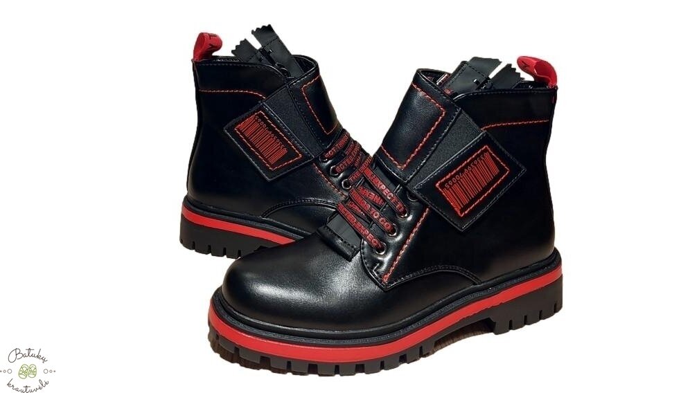 BESSKY aulinukai "RED" (32-37) 1 BESSKY aulinukai "RED" (32-37) 1