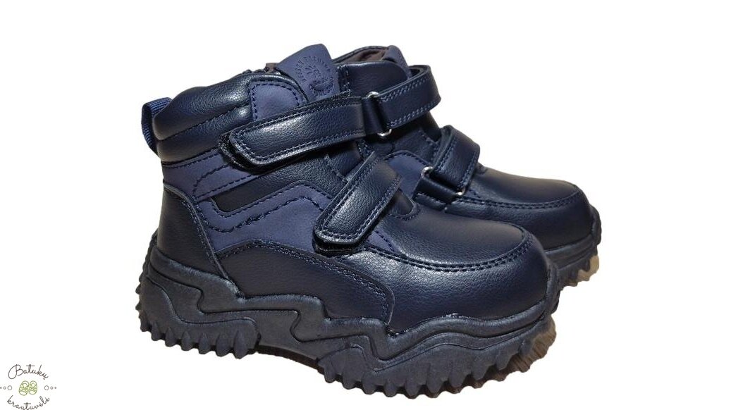 Bessky aulinukai su lipukais (27-32) Black/Blue Bessky aulinukai su lipukais (27-32) Black/Blue
