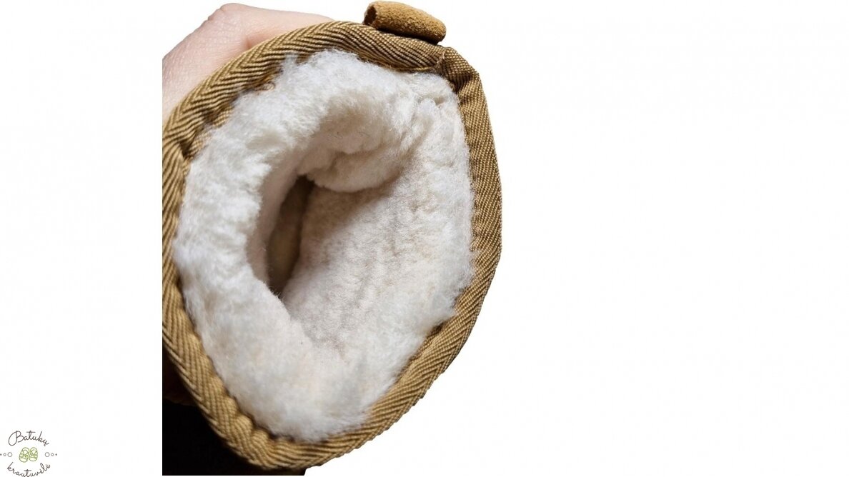 BESSKY žieminiai batai (32-37) Camel 4