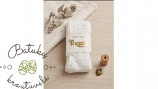 BeSnazzy pėdkelnės su blizgučiais (104-116, 116-128, 128-134) baltos BeSnazzy pėdkelnės su blizgučiais (104-116, 116-128, 128-134) baltos