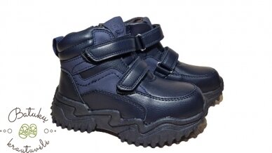 Bessky aulinukai su lipukais (27-32) Black/Blue Bessky aulinukai su lipukais (27-32) Black/Blue