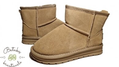BESSKY žieminiai batai (32-37) Camel 1
