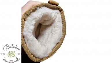 BESSKY žieminiai batai (32-37) Camel 4