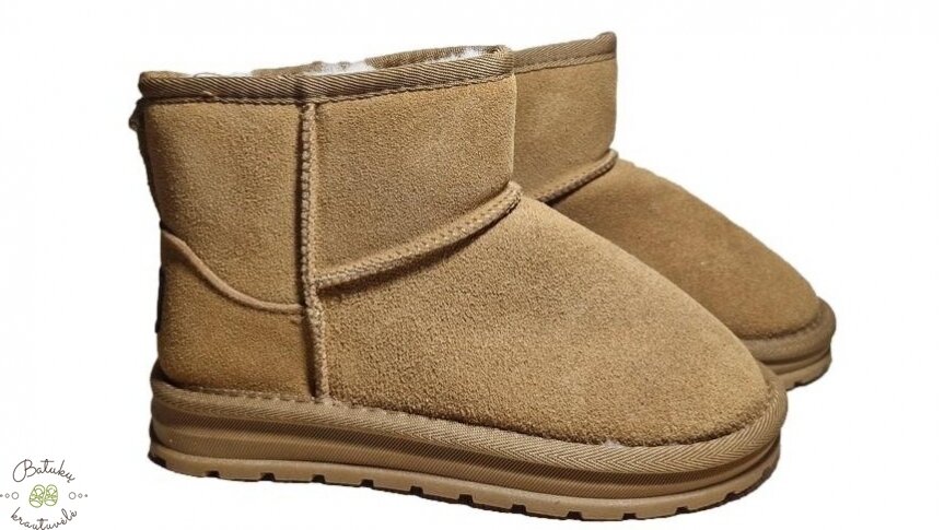BESSKY žieminiai batai (32-37) Camel
