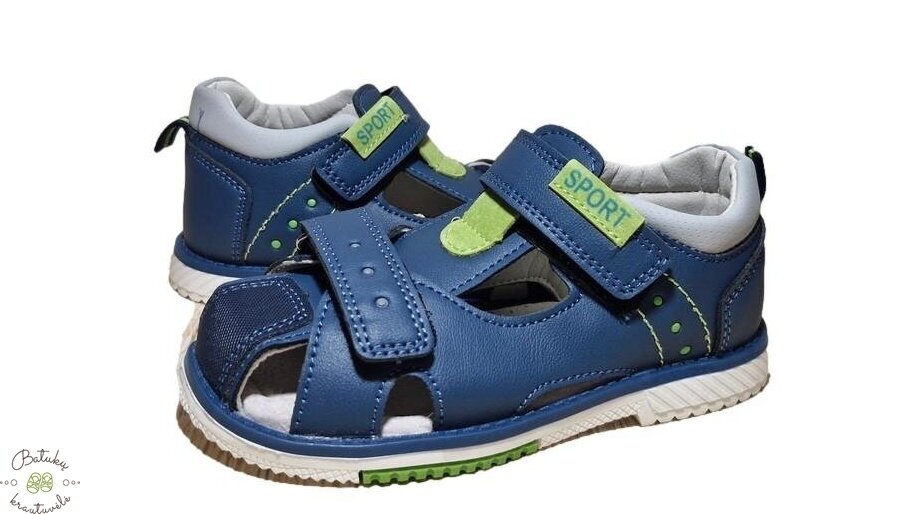 Bessky uždaros basutės (27-32) Blue/Green 1