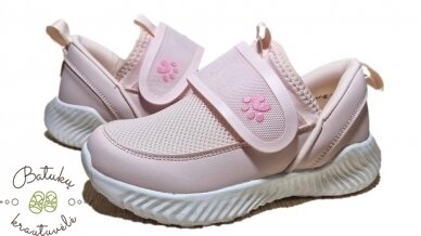 BI&KI tekstiliniai kedai (28-35) Pink 1 BI&KI tekstiliniai kedai (28-35) Pink 1