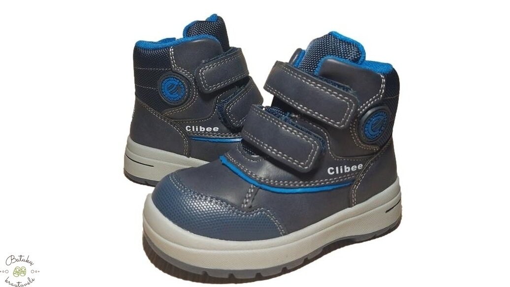 Clibee žieminiai batai su Clibee ženkliuku (21-26) Blue/Blue 1 Clibee žieminiai batai su Clibee ženkliuku (21-26) Blue/Blue 1