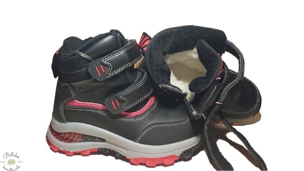 دهان نية حسنة لصق  Clibee žieminiai batai su raudonais akcentais pade (26-31) Black/Red |  Berniukams | Žieminiai batai vaikams | Vaikiška avalynė internetu