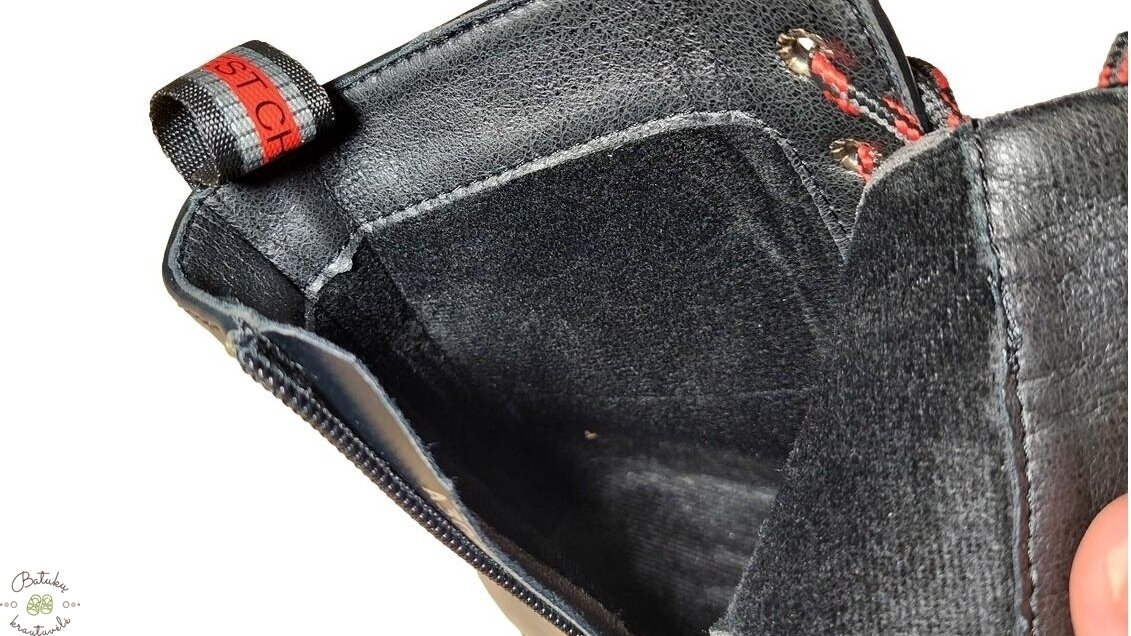 Clibee aulinukai su kišenėle (32-37) Black/Red 4 Clibee aulinukai su kišenėle (32-37) Black/Red 4
