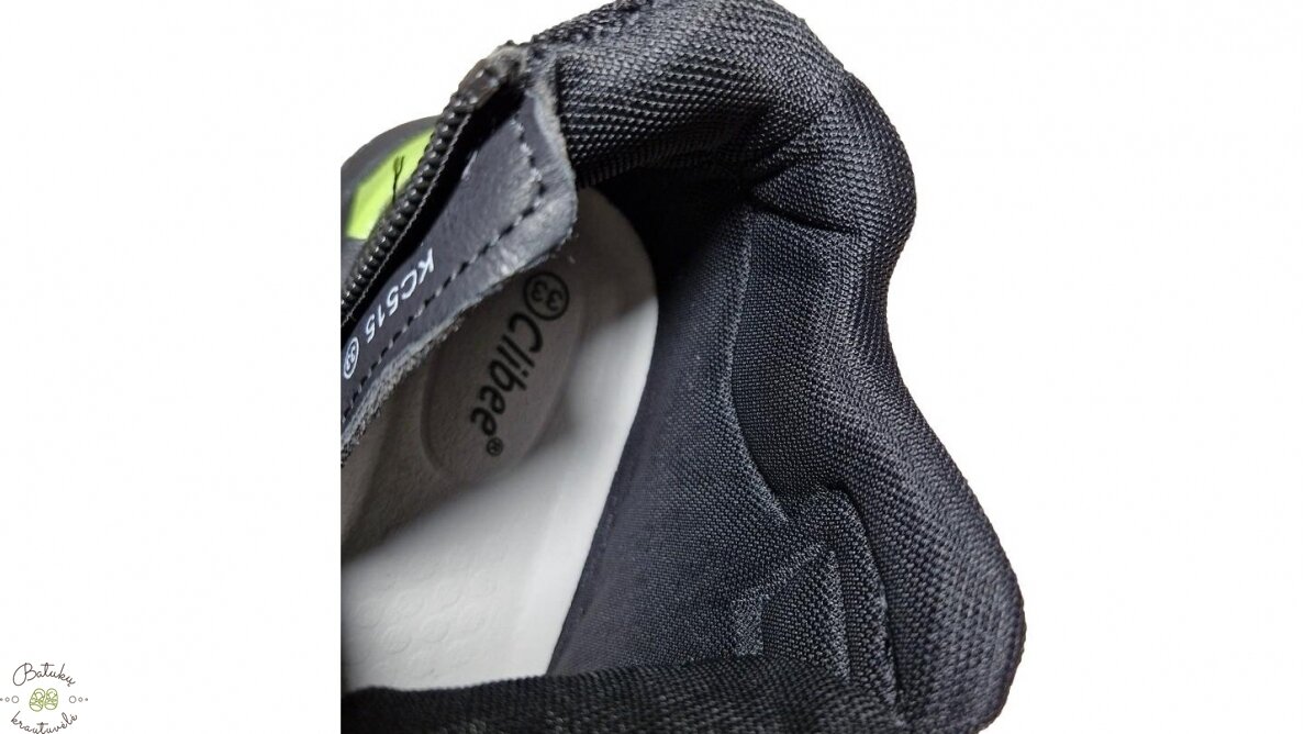 Clibee aulinukai su dviem lipukais (32-37) Grey/Black 4 Clibee aulinukai su dviem lipukais (32-37) Grey/Black 4