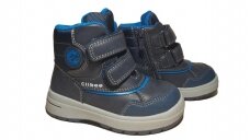 Clibee žieminiai batai su Clibee ženkliuku (21-26) Blue/Blue