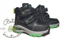 Clibee žieminiai batai su žaliais akcentais pade (26-31) Black/Green