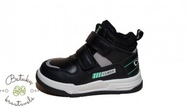 Clibee aulinukai su dviem lipukais (21-26) Black/Green 2 Clibee aulinukai su dviem lipukais (21-26) Black/Green 2