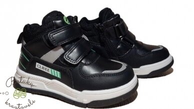 Clibee aulinukai su dviem lipukais (21-26) Black/Green Clibee aulinukai su dviem lipukais (21-26) Black/Green