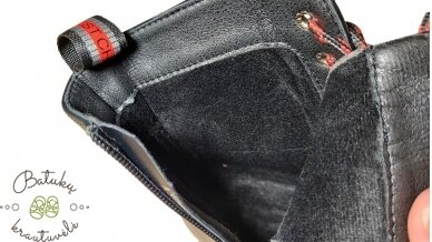 Clibee aulinukai su kišenėle (32-37) Black/Red 4 Clibee aulinukai su kišenėle (32-37) Black/Red 4