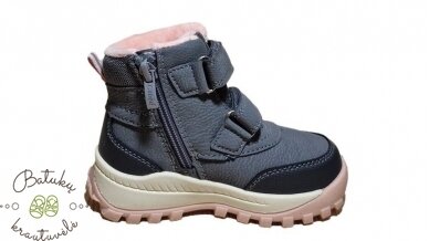 Clibee aulinukai su lipukais (22-27) Grey/Pink 3