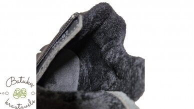 Clibee aulinukai su raištelių imitacija (32-37) Black 4 Clibee aulinukai su raištelių imitacija (32-37) Black 4