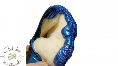 Clibee sniego batai su širdele (22-27) Black/Blue 5