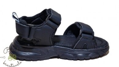 Clibee sportinio stiliaus basutės (26-31) Black 3 Clibee sportinio stiliaus basutės (26-31) Black 3