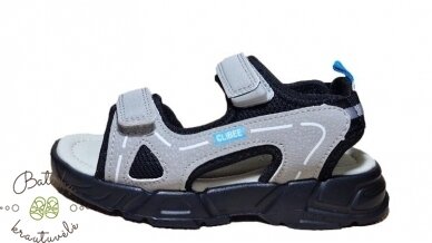 Clibee sportinio stiliaus basutės (26-31) Grey/Blue 2 Clibee sportinio stiliaus basutės (26-31) Grey/Blue 2