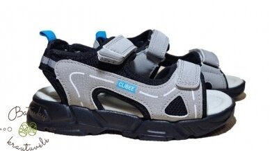 Clibee sportinio stiliaus basutės (26-31) Grey/Blue Clibee sportinio stiliaus basutės (26-31) Grey/Blue