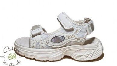 Clibee sportinio stiliaus basutės (32-37) Beige 2 Clibee sportinio stiliaus basutės (32-37) Beige 2