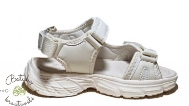 Clibee sportinio stiliaus basutės (32-37) Beige 3 Clibee sportinio stiliaus basutės (32-37) Beige 3