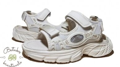 Clibee sportinio stiliaus basutės (32-37) Beige 1 Clibee sportinio stiliaus basutės (32-37) Beige 1