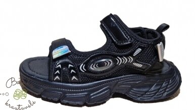 Clibee sportinio stiliaus basutės (32-37) Black 2 Clibee sportinio stiliaus basutės (32-37) Black 2