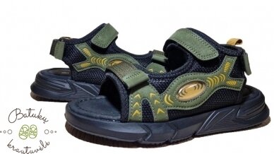 Clibee sportinio stiliaus basutės (32-37) Green/Yellow 1 Clibee sportinio stiliaus basutės (32-37) Green/Yellow 1