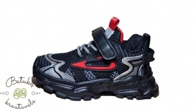 Clibee tekstiliniai kedukai (20-25) Black/Red 2 Clibee tekstiliniai kedukai (20-25) Black/Red 2