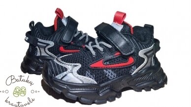 Clibee tekstiliniai kedukai (20-25) Black/Red 1 Clibee tekstiliniai kedukai (20-25) Black/Red 1