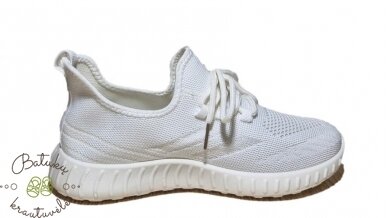 Clibee tekstiliniai kedukai (36-41) White 3