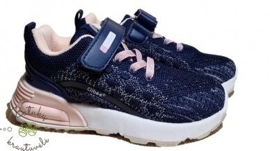 Clibee tekstiliniai kedukai E-95 (26-31) Blue/Pink