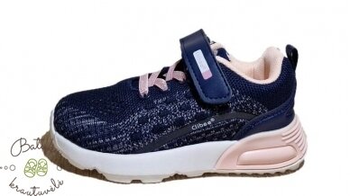 Clibee tekstiliniai kedukai E-95 (26-31) Blue/Pink 2