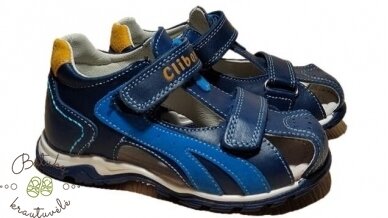 Clibee uždaros basutės (25-30) Blue/Yellow Clibee uždaros basutės (25-30) Blue/Yellow
