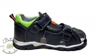Clibee uždaros basutės (26-31) Black/Green 3 Clibee uždaros basutės (26-31) Black/Green 3