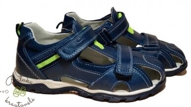 Clibee uždaros basutės (32-37) Blue/Green Clibee uždaros basutės (32-37) Blue/Green