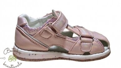 Clibee uždaros basutės su gėlytėmis (25-30) Pink 3